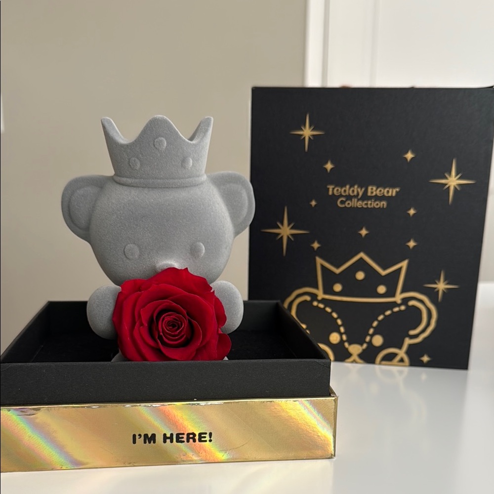 TEDDY ROSE BEAR -The Only Roses